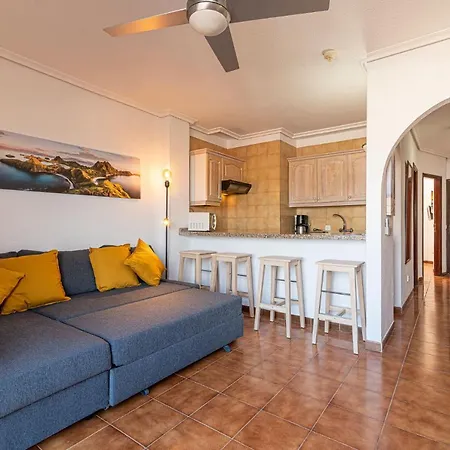 Golf Del Sur - Con Balcon Y Vistas Al Mar - As De Casas 아파트 산미겔데아보나